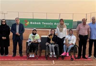 یاسمن اصغری قهرمان رقابت‌های تنیس با ویلچر بانوان کشور شد