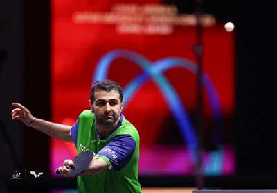 قهرمانی نوشاد عالمیان در مسابقات تنیس روی میز فیدر