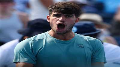 صعود آلکاراس به نیمه‌نهایی  تنیس  مسترز سینسیناتی