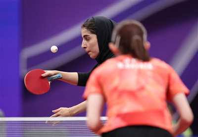 صعود ۱۸۰ پله‌ای بانوی ملی‌پوش تنیس روی میز در رنکینگ جهانی